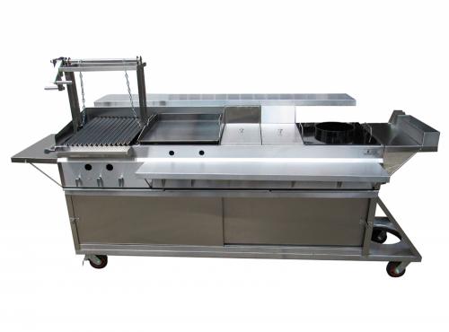 TIPO 12: CARRO DE CINCO SERVICIOS CON SISTEMA DE WOK