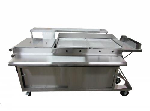 TIPO 26: CARRO PARA CUATRO SERVICIOS CON DOBLE PLANCHA